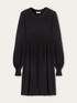 Ribbed knit dress with buttons image number 3