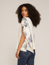 Oversize-T-Shirt mit Foulard-Muster image number 1