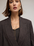 Double-breasted structured blazer in polyviscose image number 3