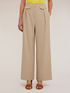 Palazzo trousers with pleats and pocket design image number 0