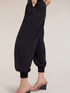 Pantalon en viscose avec poignets au bas image number 3