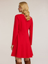 Vestito flare in punto milano image number 1