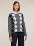 Cardigan aus Wollmischung mit Argyle-Muster image number 0