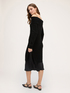 schulterfreies Strickkleid mit Unterkleid image number 1