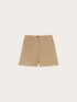 Shorts aus Leinenmischung mit Aufschlag image number 4