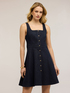 Robe chemisier en denim image number 0