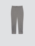 Pantaloni gamba dritta gessati image number 3