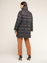 Padded jacket with drawstring at the waist image number 1