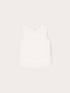 Georgette top with fringes image number 4