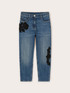 Boyfit-Jeans mit Stickerei image number 4