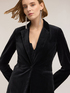 Blazer simple boutonnage en velours image number 3