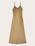 Langes Lingerie-Kleid aus Satin image number 4