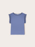 Camiseta con mangas de volantes image number 4