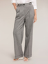 Striped linen blend palazzo pants image number 2