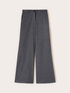 Palazzo pants in wool blend image number 3