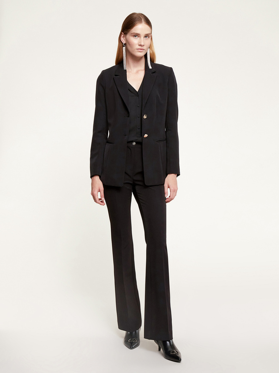 Motivi Blazer tinta unita bistretch Donna Nero