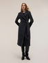 The Tailoring Lab belted coat in cashmere blend image number 2