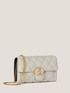 New Wallet Bag aus glänzendem, gestepptem Lederimitat image number 2
