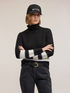 Cable-knit turtleneck sweater in wool blend image number 2