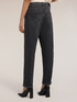 Blugi MUM fit cu broderie laterală cu pietre image number 1