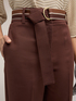 Pantalon regular avec ceinture image number 2