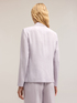 Single-breasted linen blend lyocell jacket image number 1
