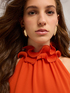 Top with ruffles image number 3