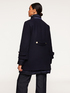 Wool blend coat with inner down image number 1