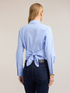 Camicia in popeline con colletto button-down image number 1