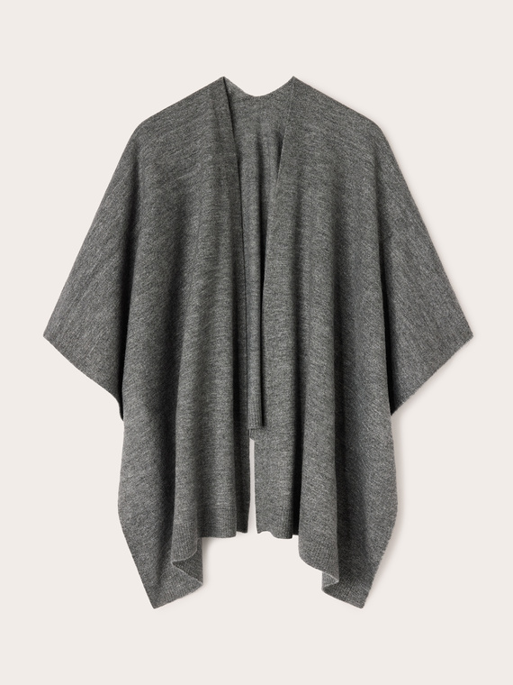 Poncho de punto