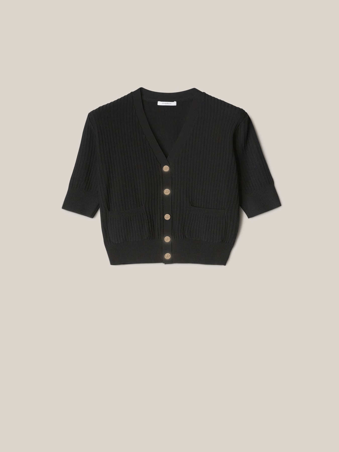 Cardigan maniche corte image number 3