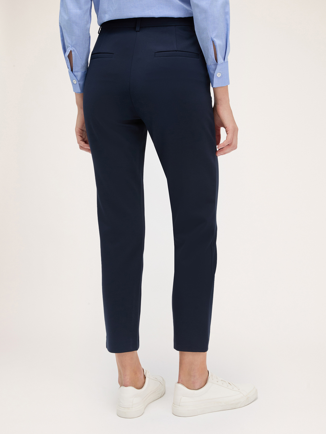 Pantalon regular en maille Milano image number 1