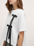T-shirt boxy avec n&oelig;uds image number 2