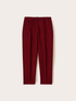 Regular fit linen blend trousers image number 4
