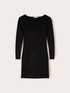 Robe moulante en maille avec d&eacute;collet&eacute; en c&oelig;ur image number 4