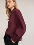 Oversized muslin shirt with ties image number 3