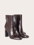 Ankle boots with block heel and buckles image number 1