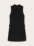 Sheath dress with embroidered collar image number 4