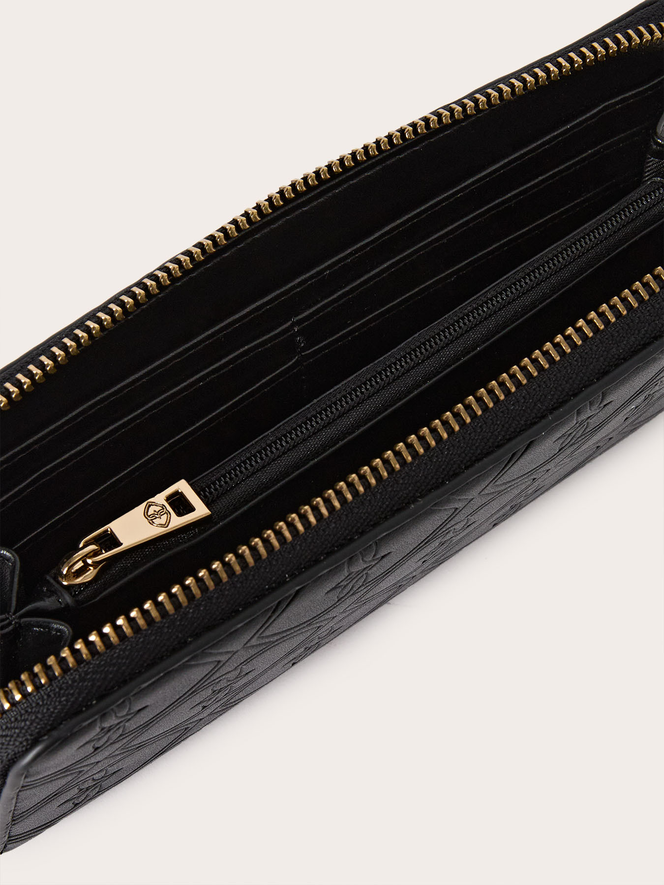 Zip Around Wallet Double Love Print image number 2