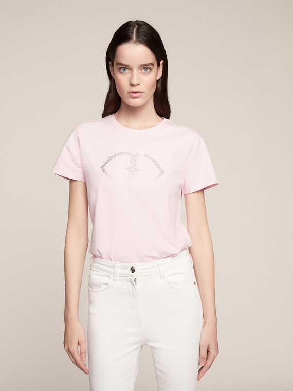 Motivi T-shirt Double Love Donna