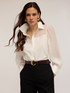 Shirt with organza inserts image number 3