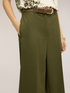 Pantalon palazzo en polyester viscose image number 3