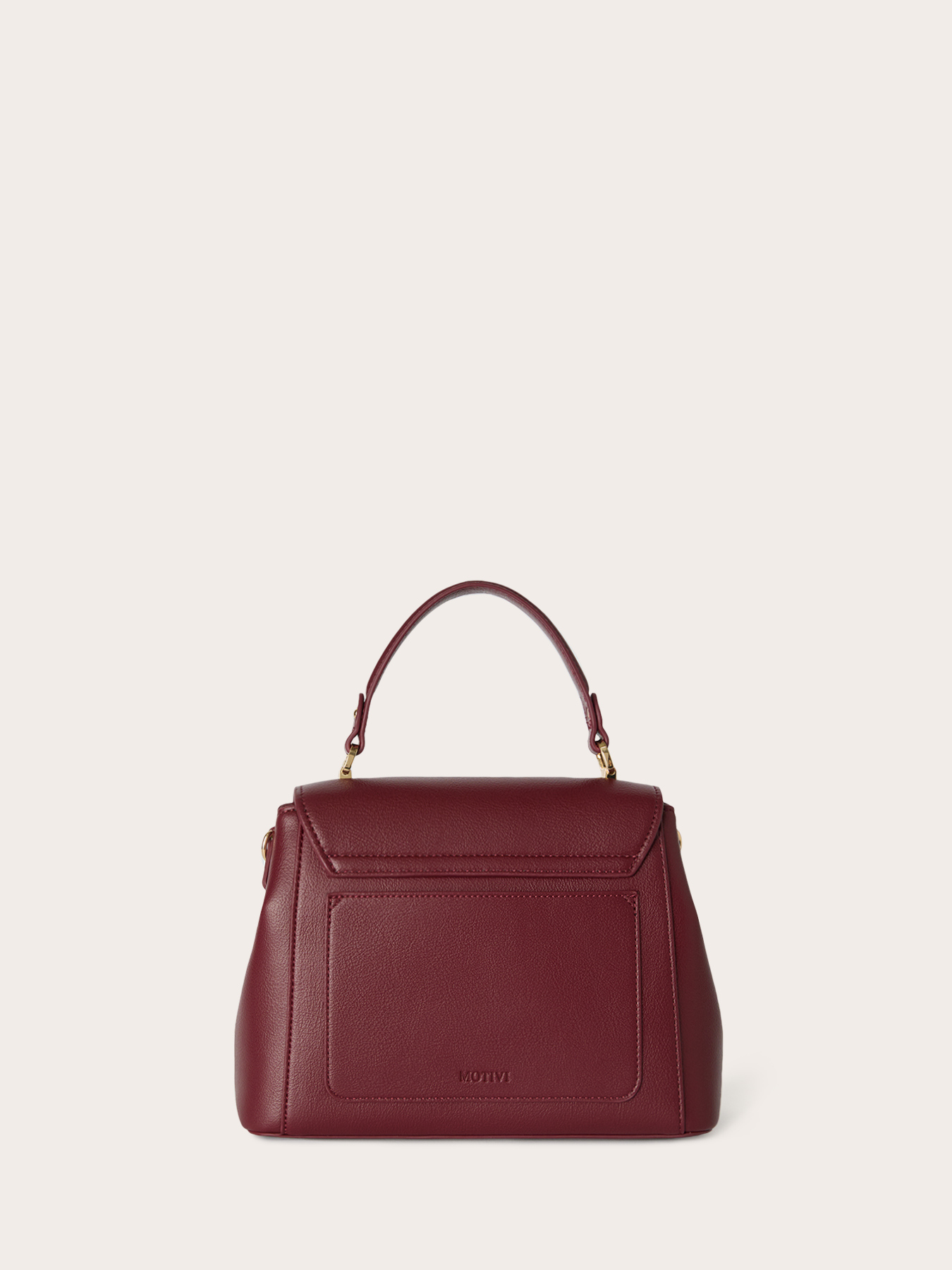 Medium bag in coated fabric image number 2