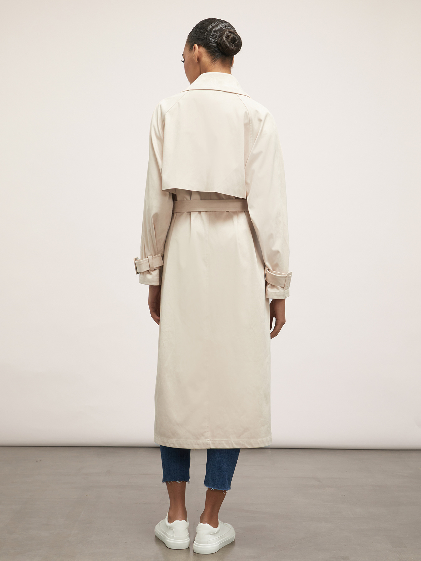 Trench in Wildleder-Optik image number 1