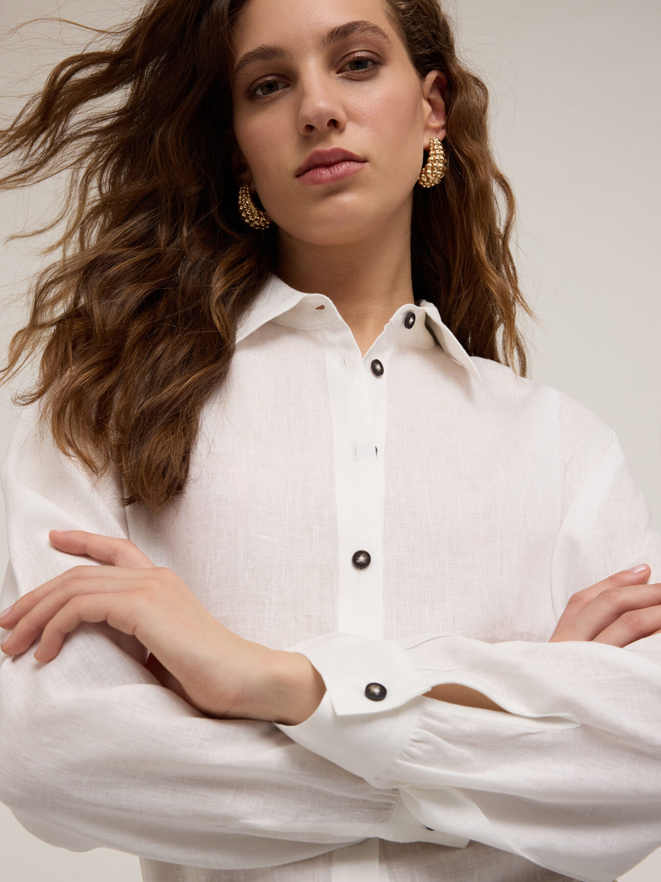 Linen shirt image number 3