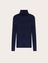 Maglia a dolcevita fine a coste lurex image number 4