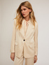 Blazer monopetto in raso image number 2
