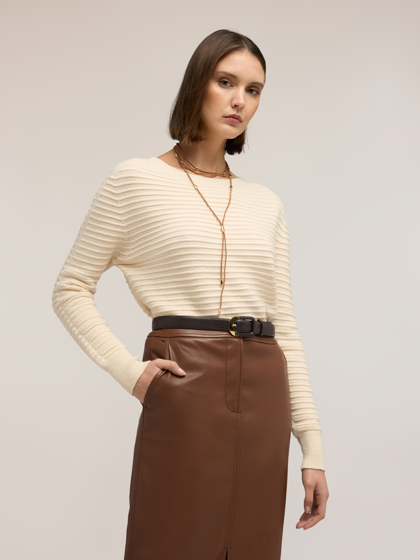 Rippenstrick aus Viskose-Mischung image number 2