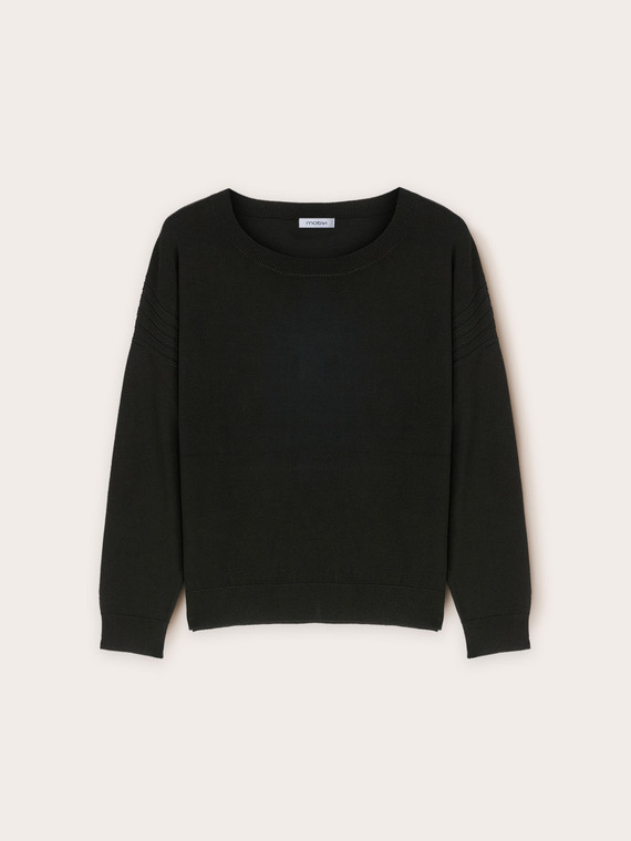 Pull ample en viscose