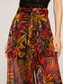 Palazzo trousers with jungle pattern image number 2